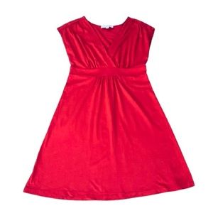 LOFT Dress V-neck empire waist & A-line Size S